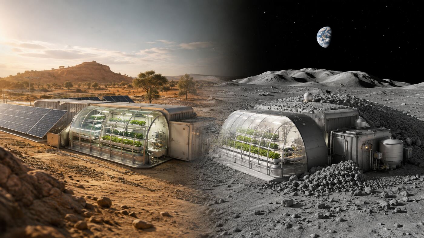 Ferme solaire couplée à une installation de culture, Afrique de l'Ouest